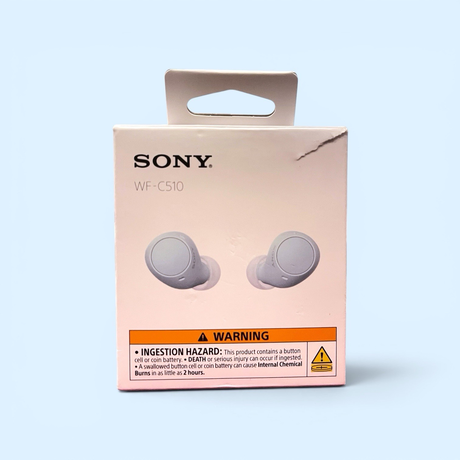 $69.99 – NEW Sony WF-C510 Truly Wireless Bluetooth Earbuds WFC510 – Light Blue