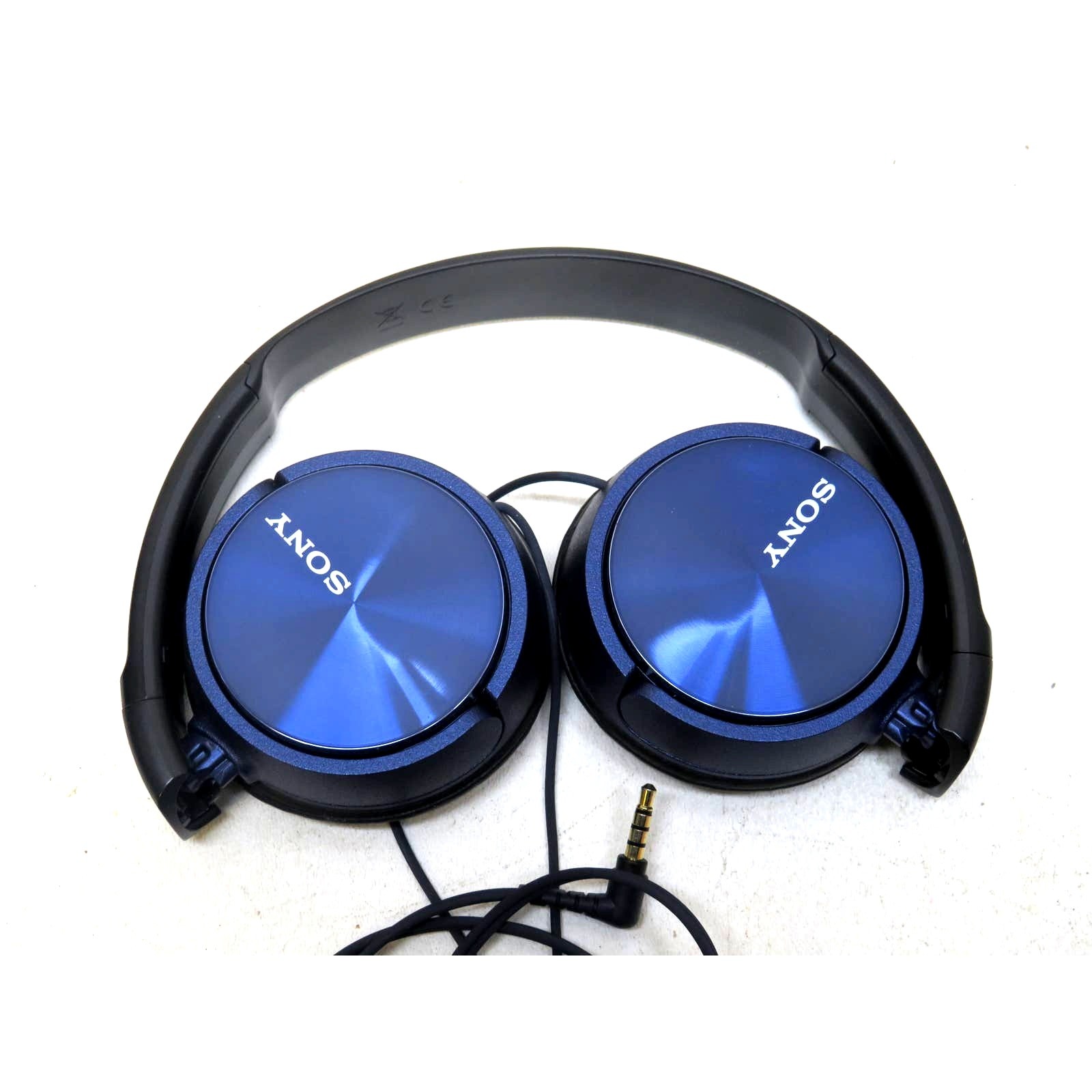 Sony MDR-ZX310AP Blue Collapsible Wired Stereo Headset
