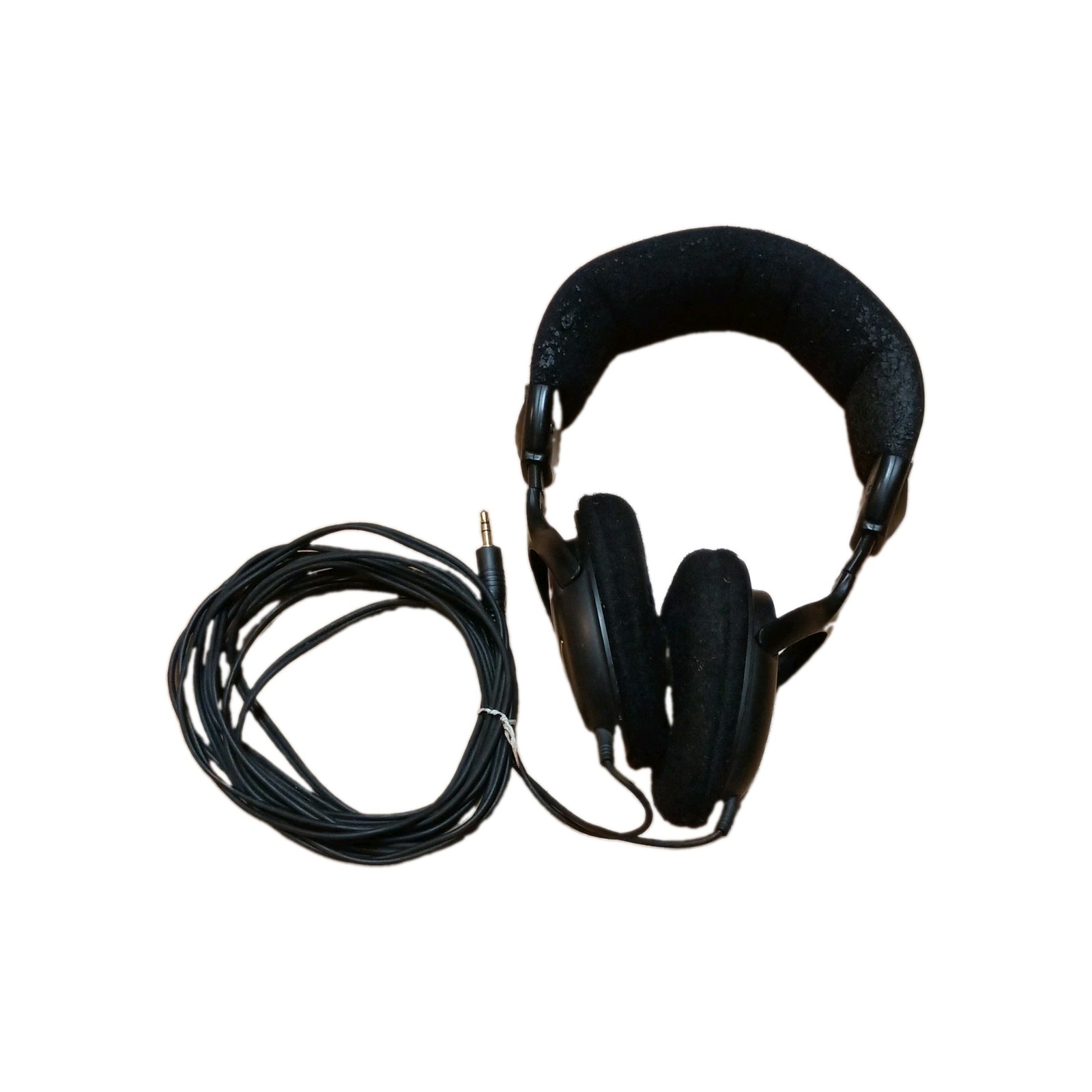 Technics RP-HT116 Black On-Ear Stereo Wired Headphones 3.5mm 3m 10 Ft Cable