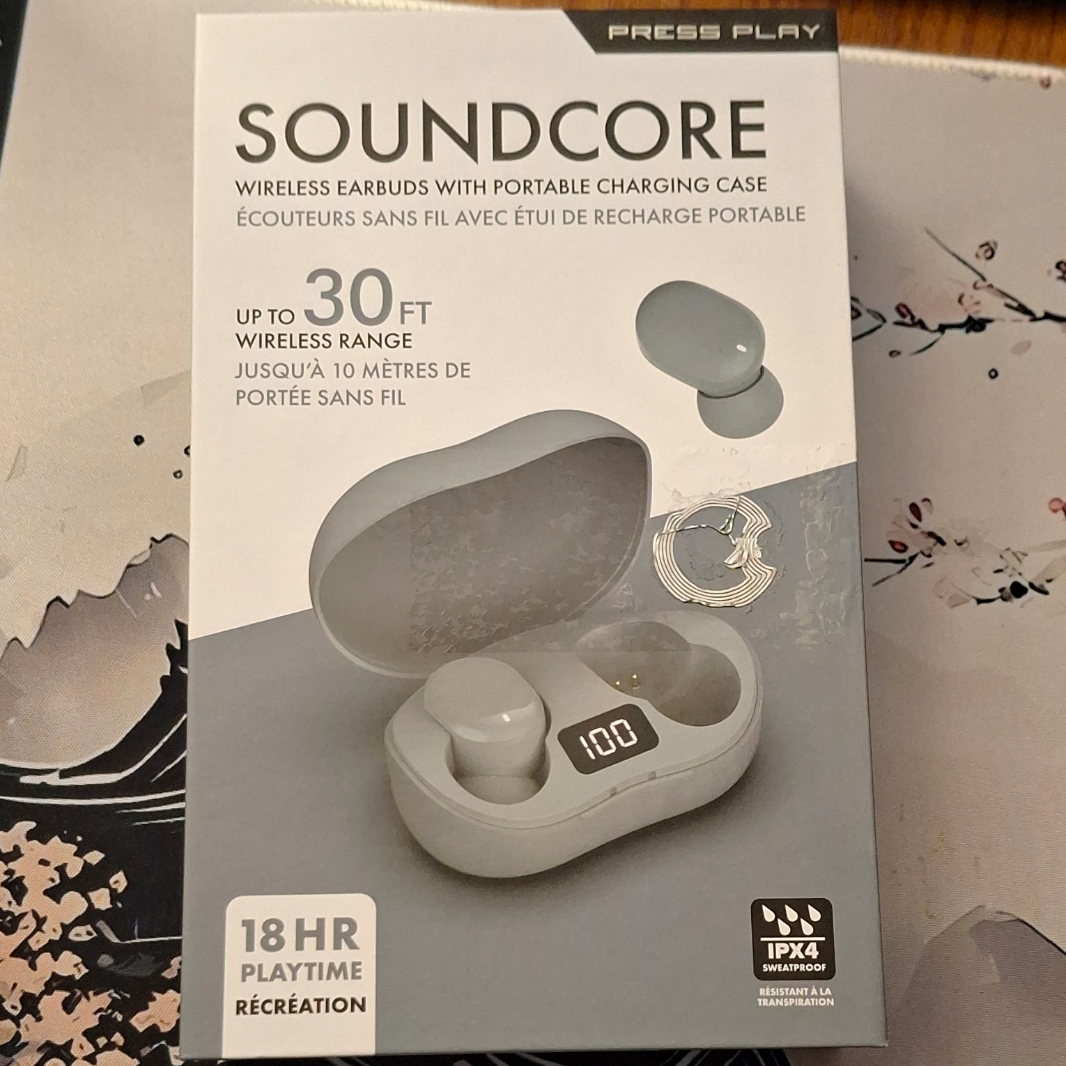 Soundcore P30i Wireless Earbuds 13mm IPX4 Touch, Charging Case, 18hr, 30ft