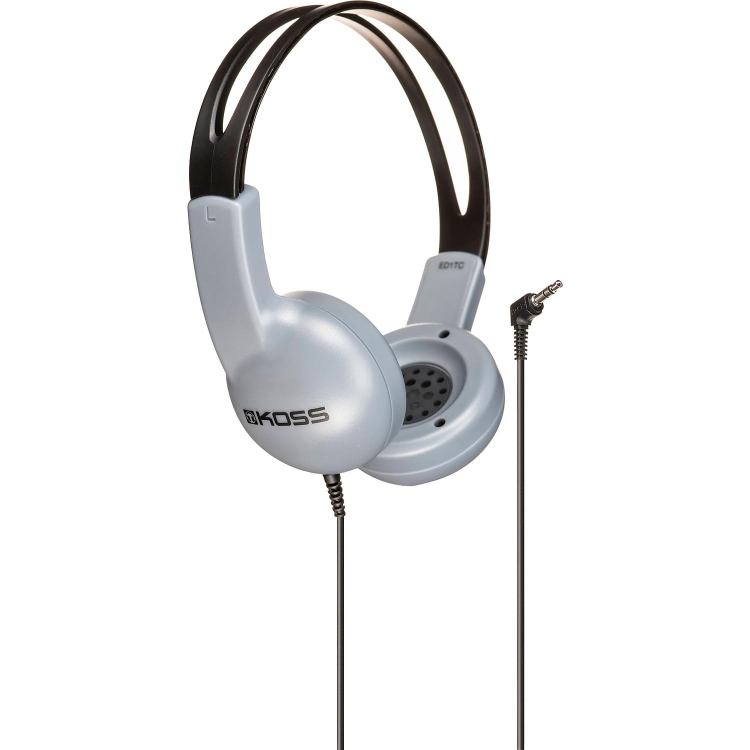 Silver Over Ear Headphones Wired Binaural 100Hz to 20kHz Sensitivity 98dB