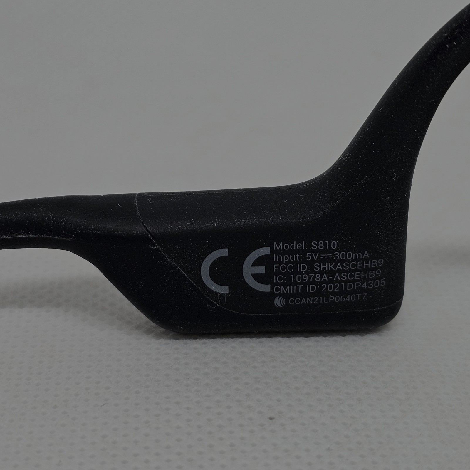 Shokz OpenRun S803 Bone Conduction Open-Ear Headphones – Black