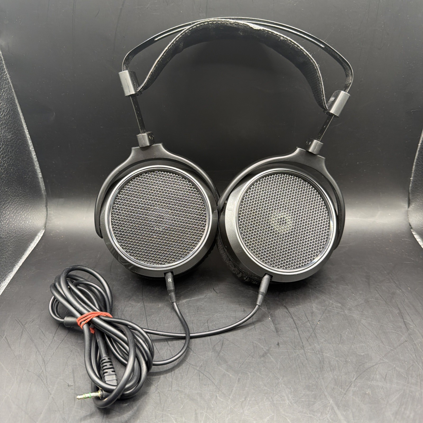 HIFIMAN Massdrop HE350 Black Studio Wired Over-Ear Headphones