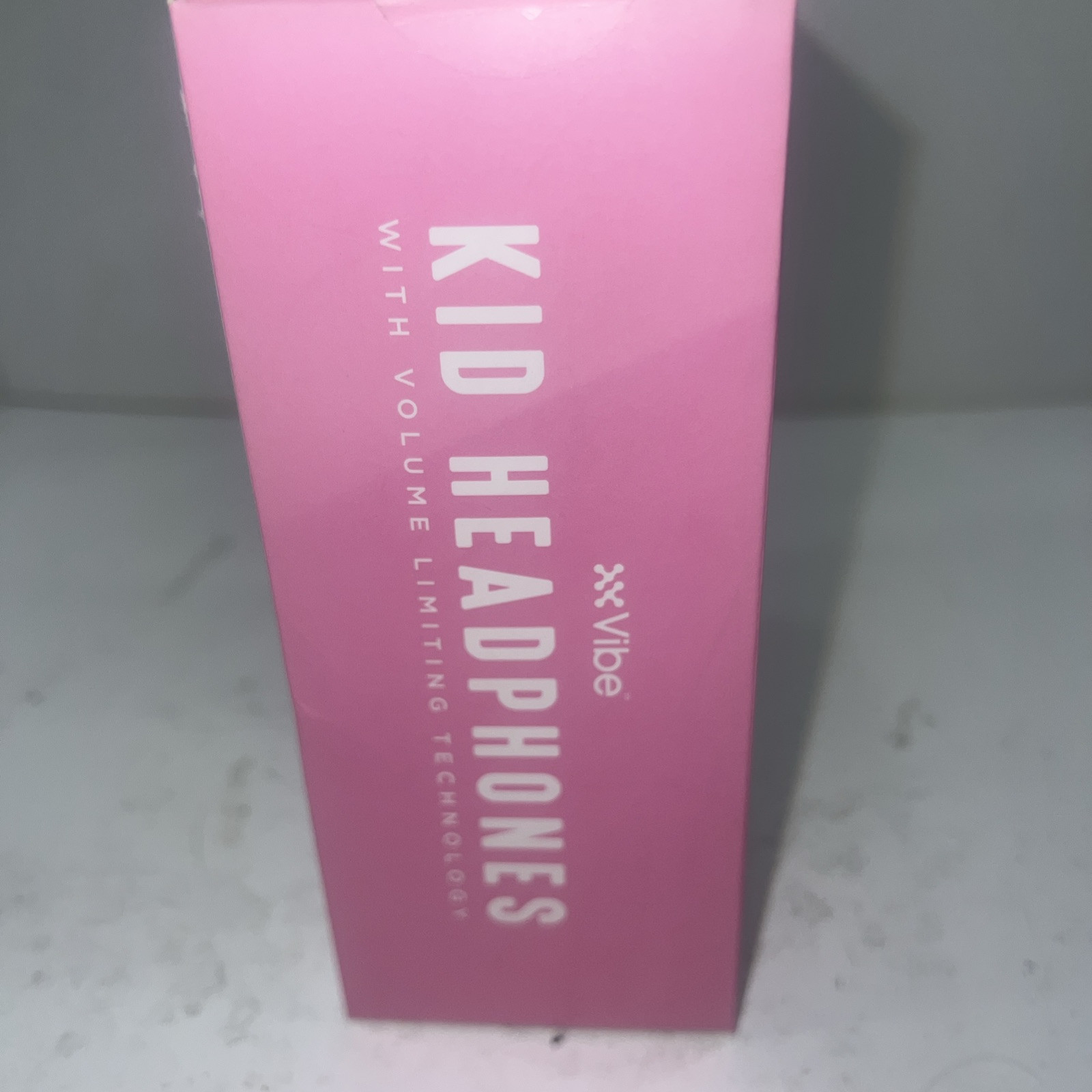 New Vibe Kids Unicorn Headphones With Volume Limiting Technology Pink Black