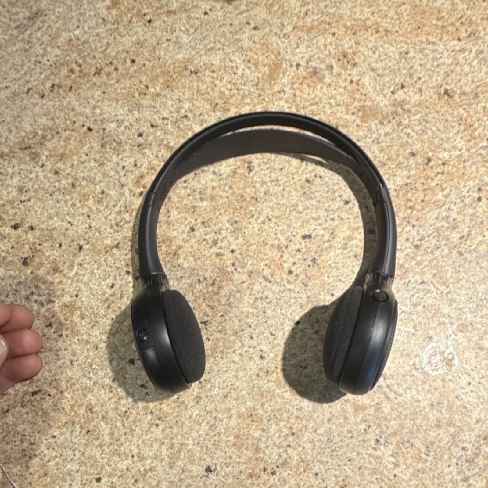 Honda Black Headband Headphone Volume Control Double Ear-Pad 39597-TZS-A110-M1