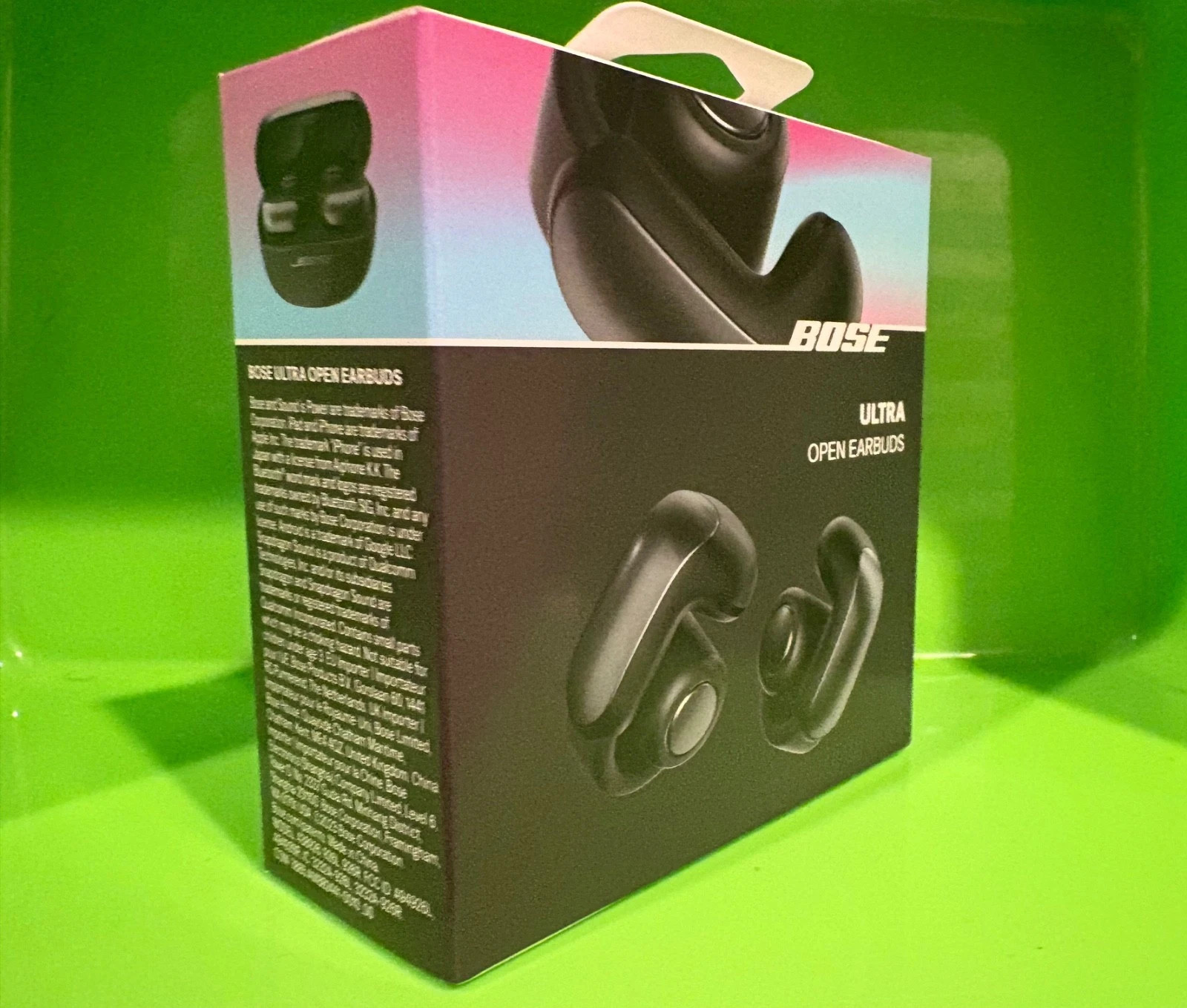 Bose Ultra Open Earbuds Black Brand New Factory Sealed True Wireless Bluetooth