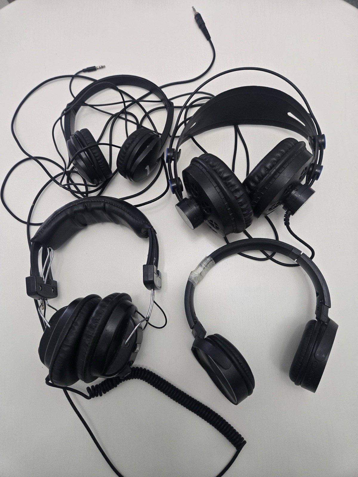 Lot of 4 Headphones Koss TD/85 PreSonus HD7 Gemini COBY Bluetooth Working