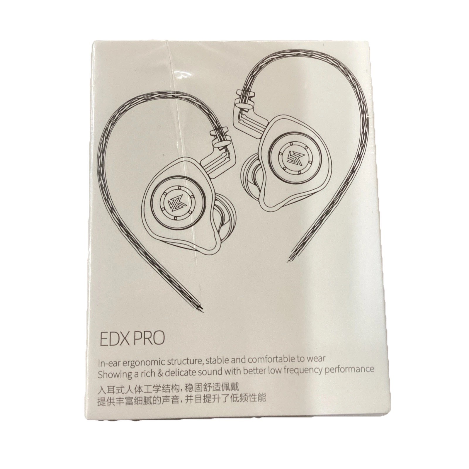 HiFi Earphones with 10mm Dynamic Driver, Detachable Cable, White