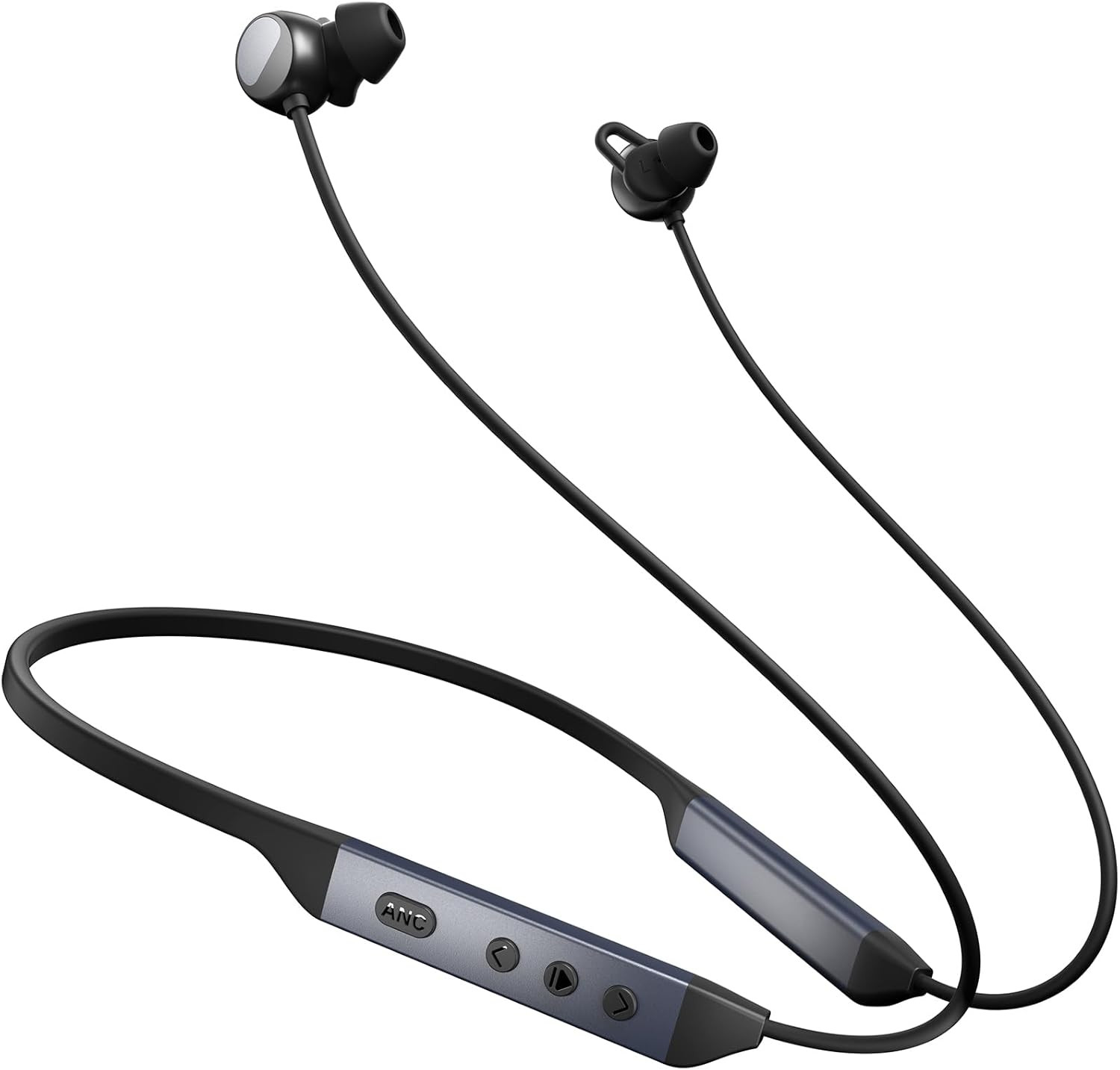 Hybrid Active Noise Cancelling Bluetooth 6.0 Headphones, 5 ENC AI Clear Call Mic