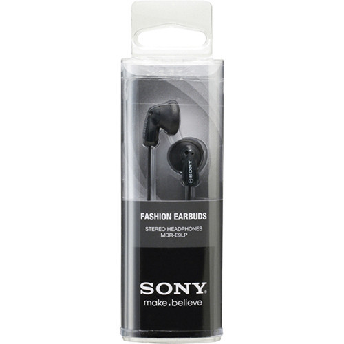 Sony MDR-E9LP In-Ear Only Headphones – Black