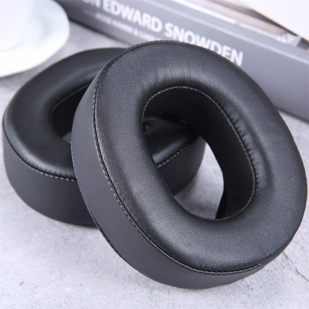 1 Pair Earpad Black for MDR-HW700 MDR-HW700DS Wireless Headphones 112x94x35mm