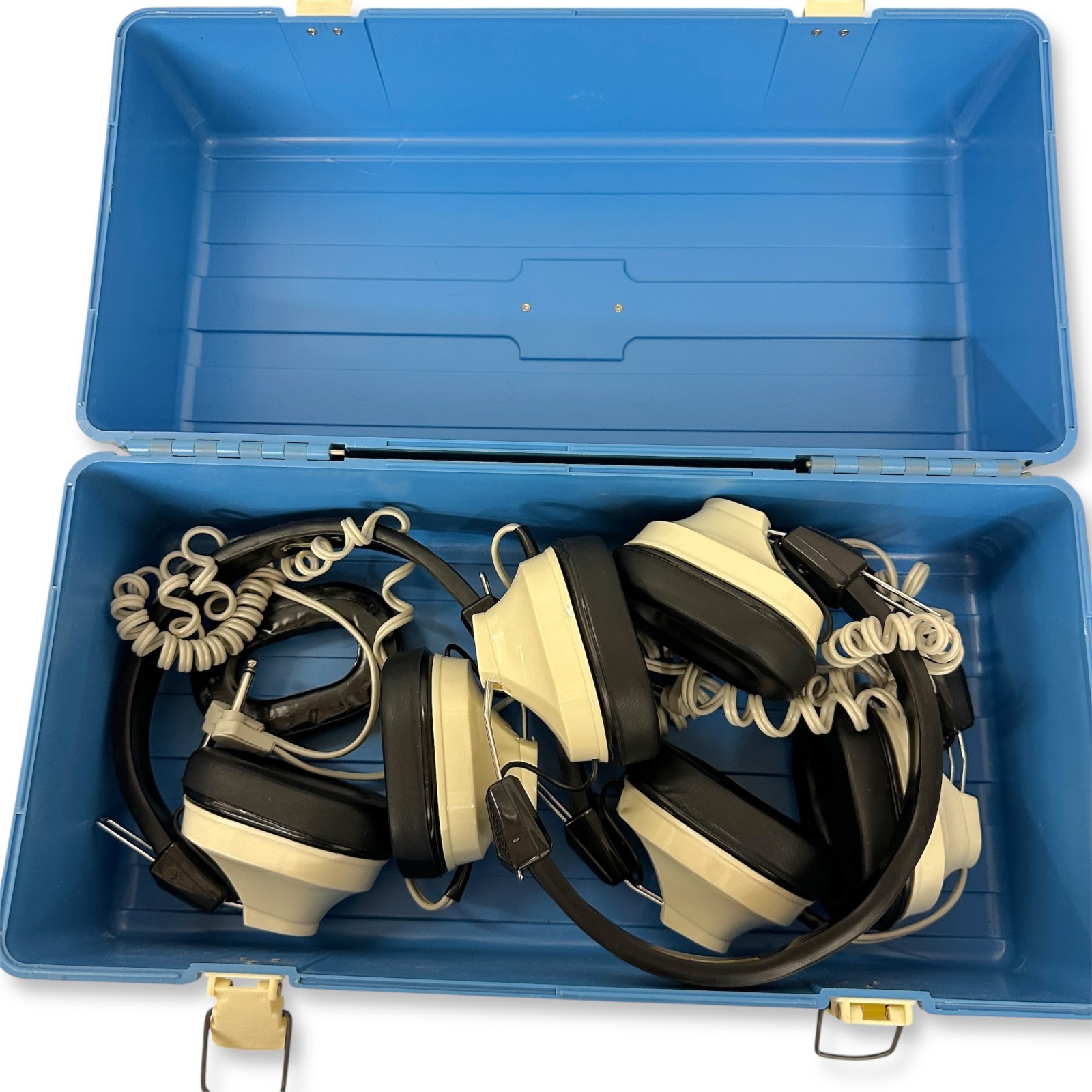 MPC Educational Systems MX-300 600 Ohm Headphones Set with Case – Lot of 3