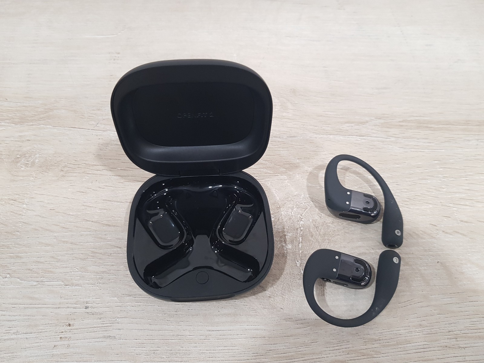 SHOKZ OpenFit 2 True Wireless Open-Ear Earhooks Earbuds Bluetooth – Black