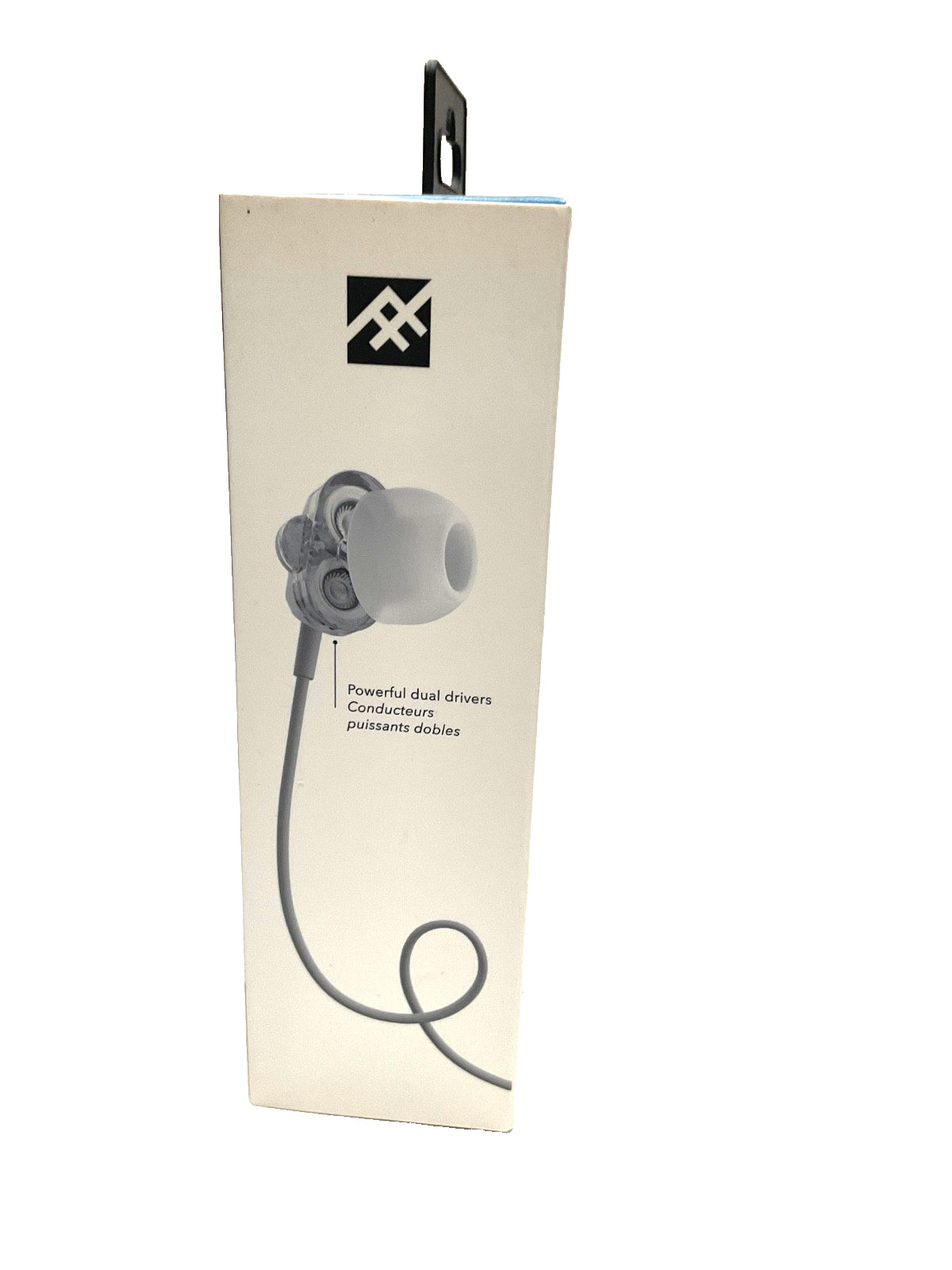 iFrogz Audio – Impulse Duo – Dual Driver Bluetooth Earbuds – grey / white