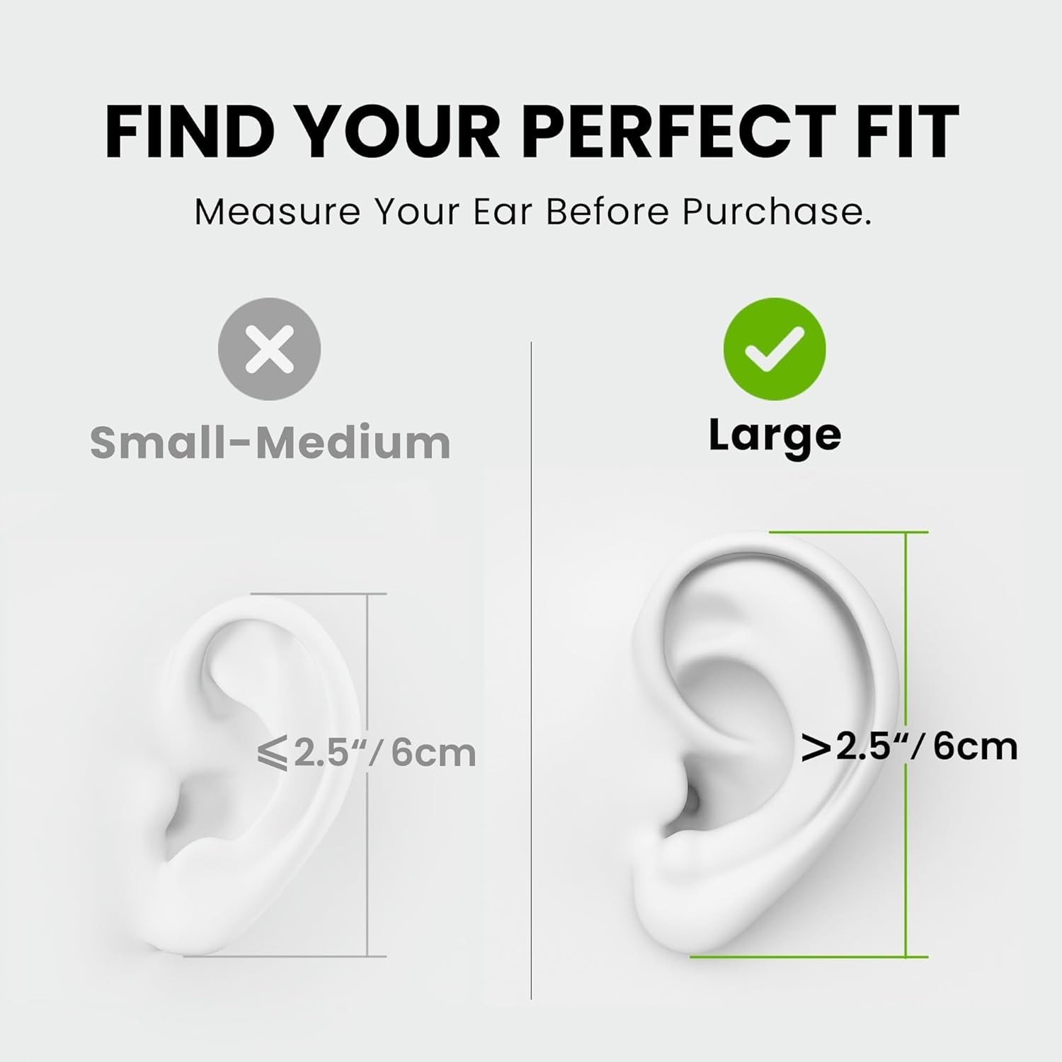 Revolutionary Open-Ear Earbuds for Comfort – Ideal for Large Ears & Calls