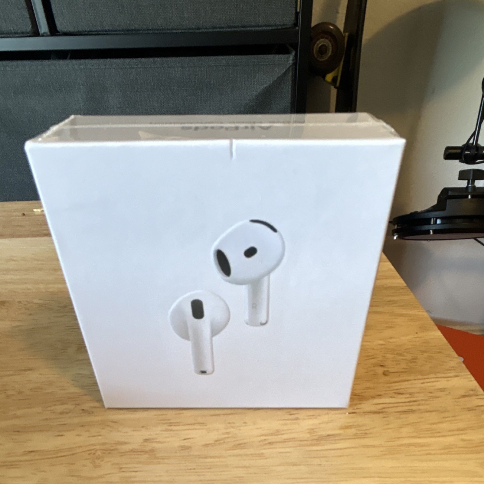 Apple AirPods 4 Active Noise Cancellation In-Ear Earbuds, White, Bluetooth