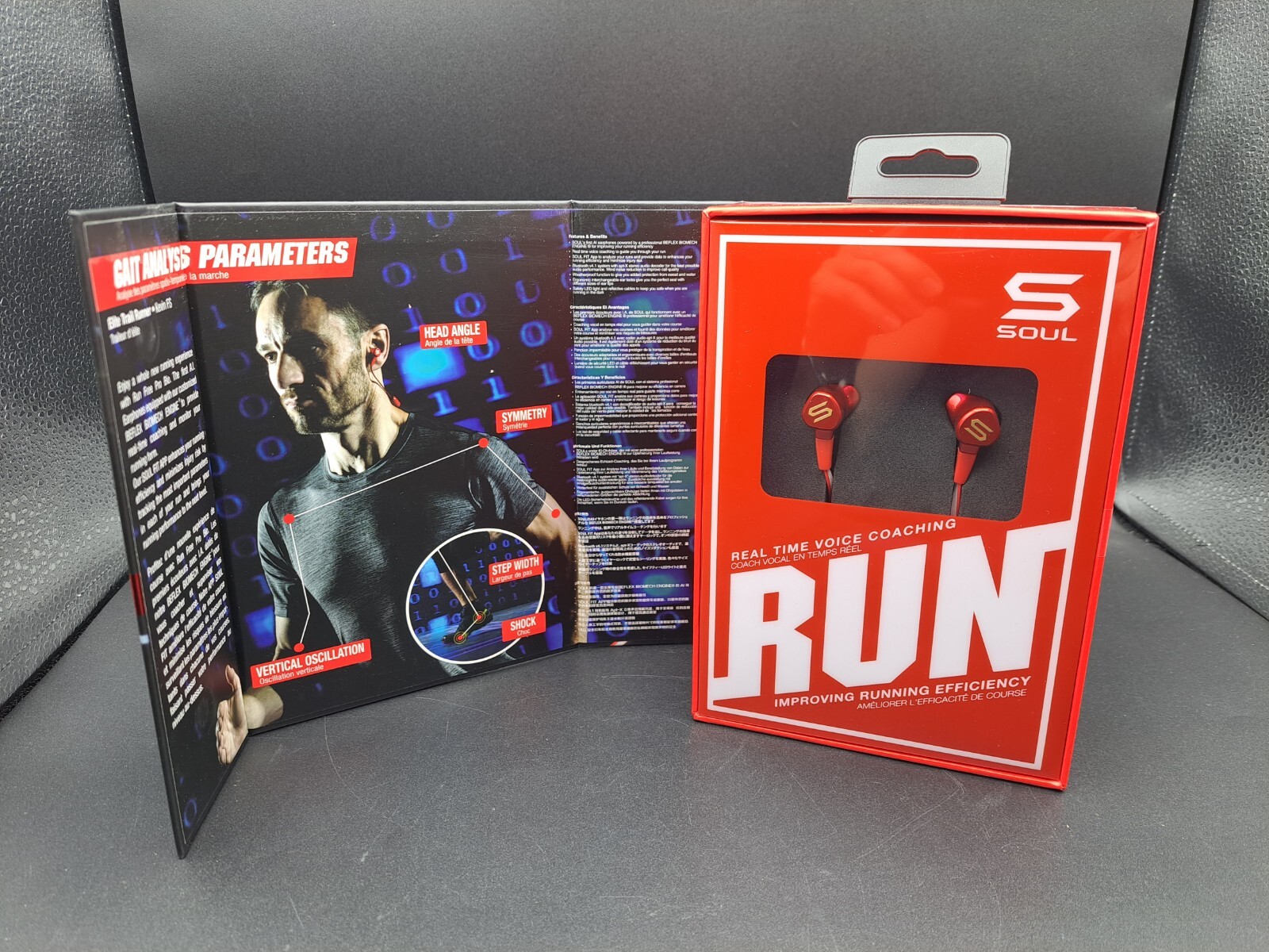 Soul: Run Free Pro Bio Earphones (Passion Red)