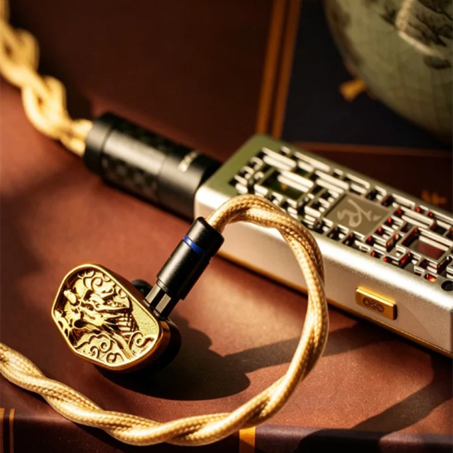 TANGZU LIZHI Flagship diamond diaphragm Single Dynamic Driver Earphone with 0.78