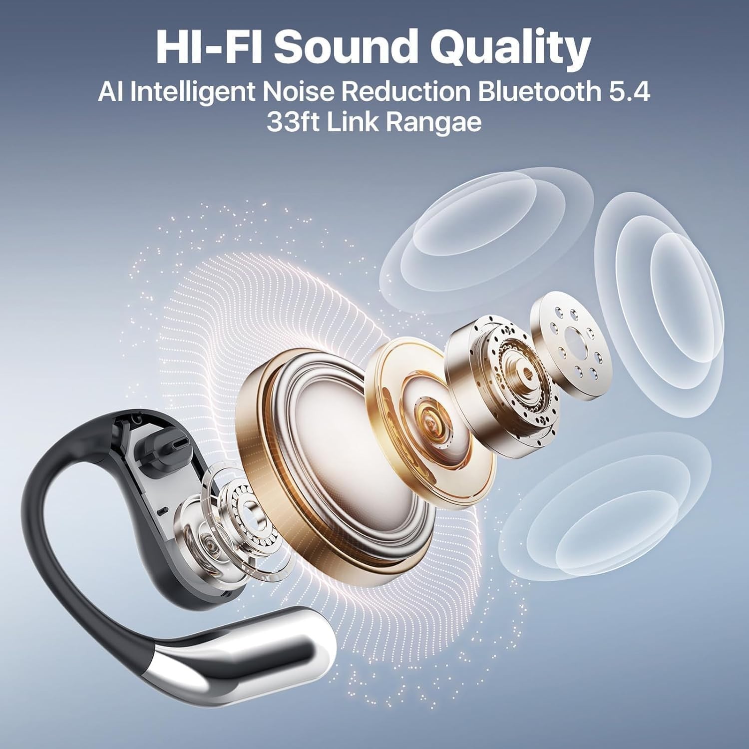 Real-Time AI Translation Earbuds 168 Languages Translator Earphones, Audifono…