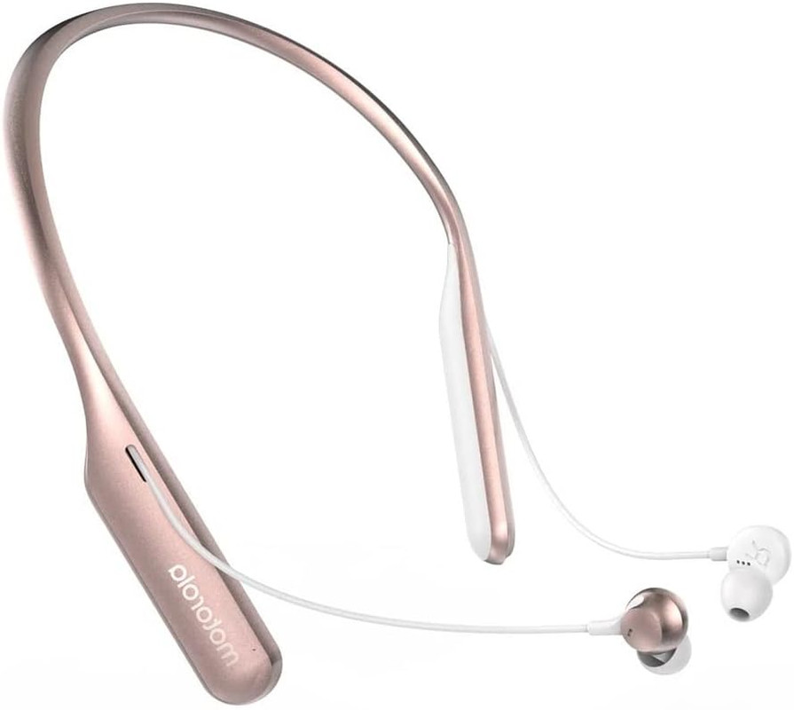 Motorola Ververap 200 Wireless In-Ear Headphones, Compatible with Alexa – Rose G