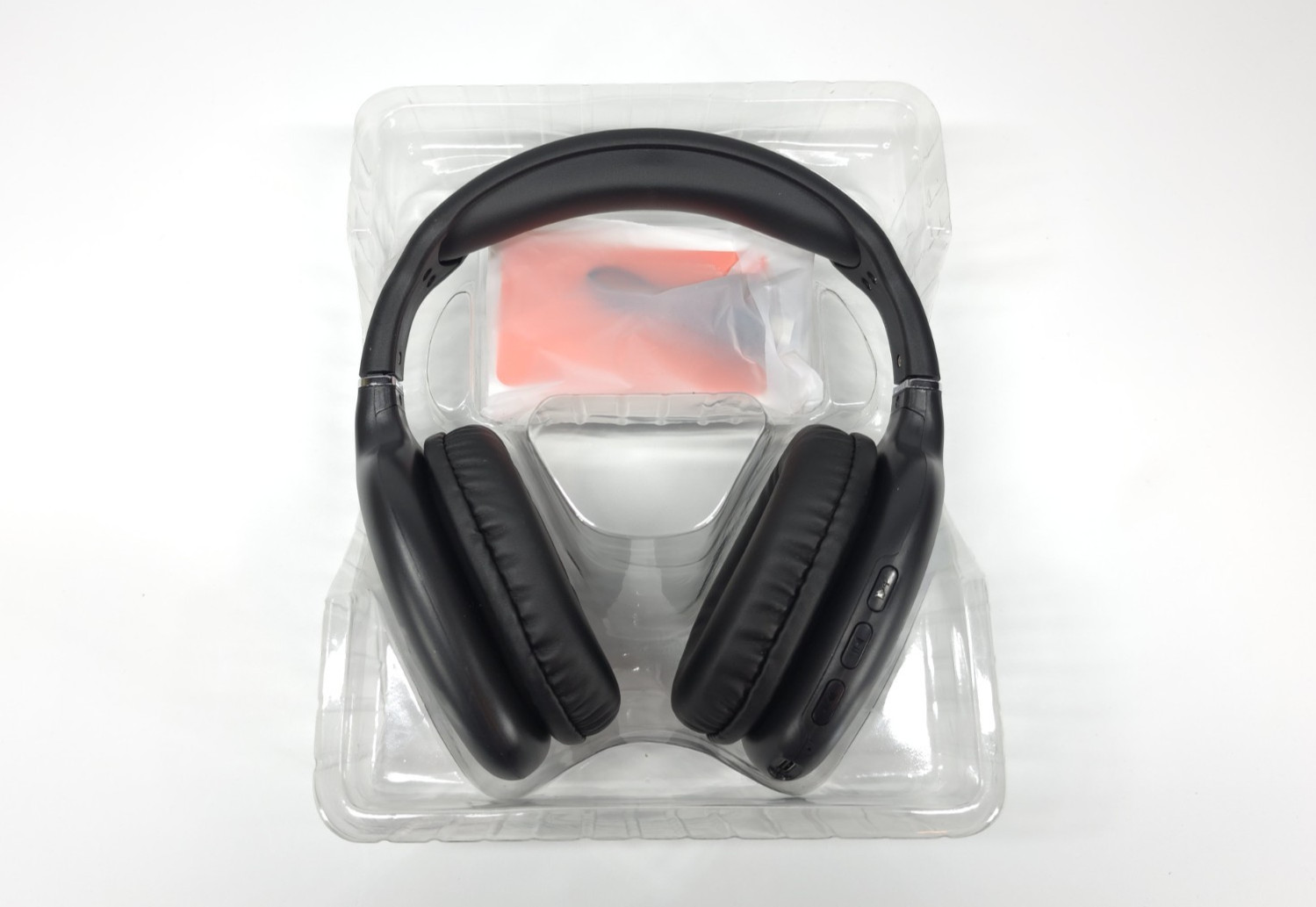 HyperGear VIBE Over-Ear Wireless Headphones Black Padded Ear Pad New Open Box