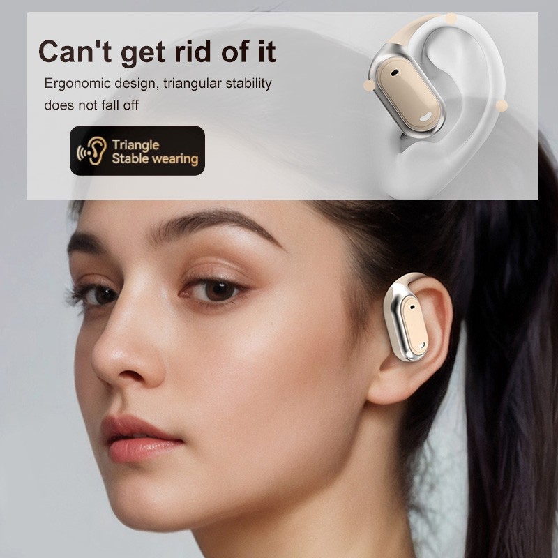 Bluetooth 5.4 Stereo Earbuds Sport Ear-Hook Earphones for Running/Gym Headphones