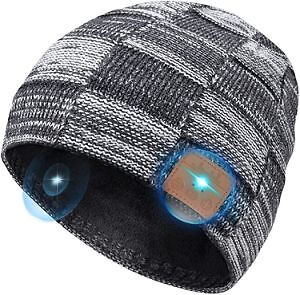 Bluetooth Beanie Gifts for Men Bluetooth Hat; Christmas Stocking Stuffers