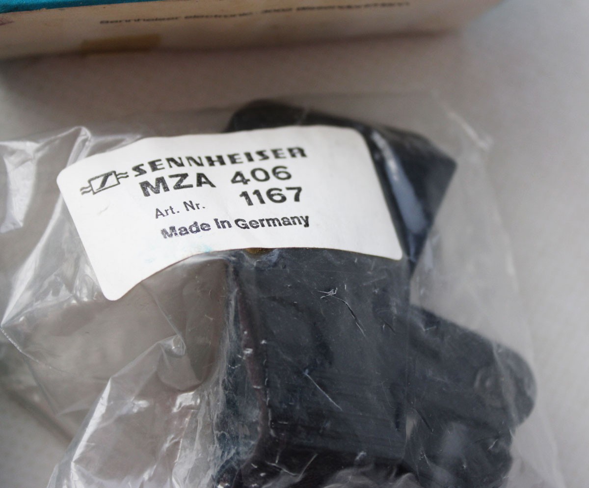 4x Vintage 70’s SENNHEISER MZG MZS MZQ 415 Swivel Adapter MZA 406 West Germany !