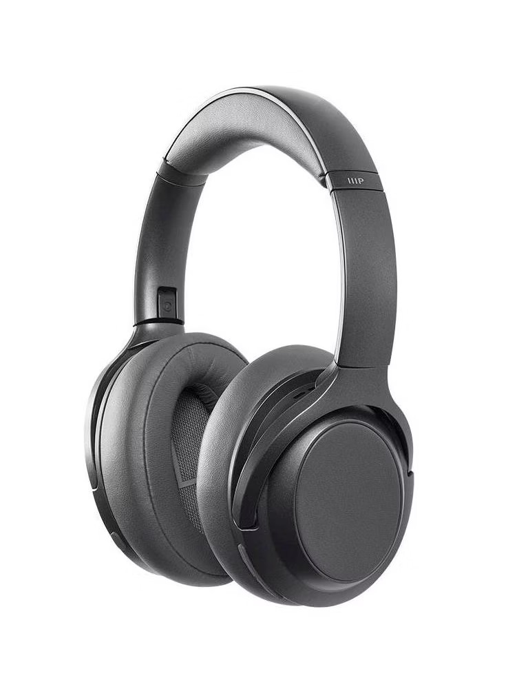 Monoprice BT-600ANC Bluetooth Over Ear Headphones with Active Noise Cancelling