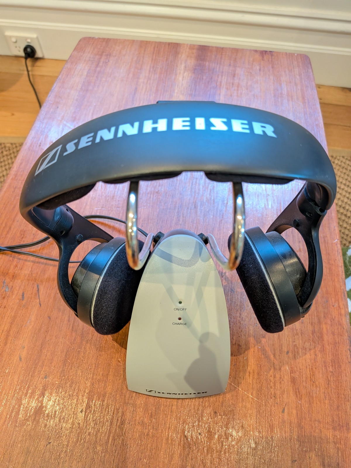 Sennheiser TR 120 II On Ear Wireless RF Headphones with Charging Cradle TR 120