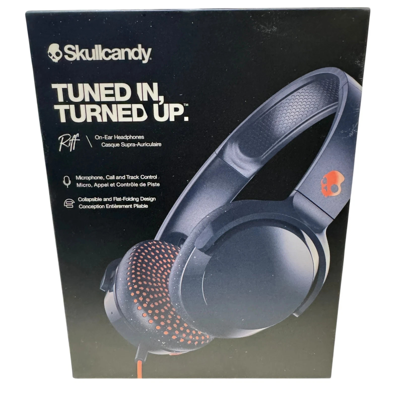 SkullCandy Riff Wired On-Ear Wireless Headphones – Blue