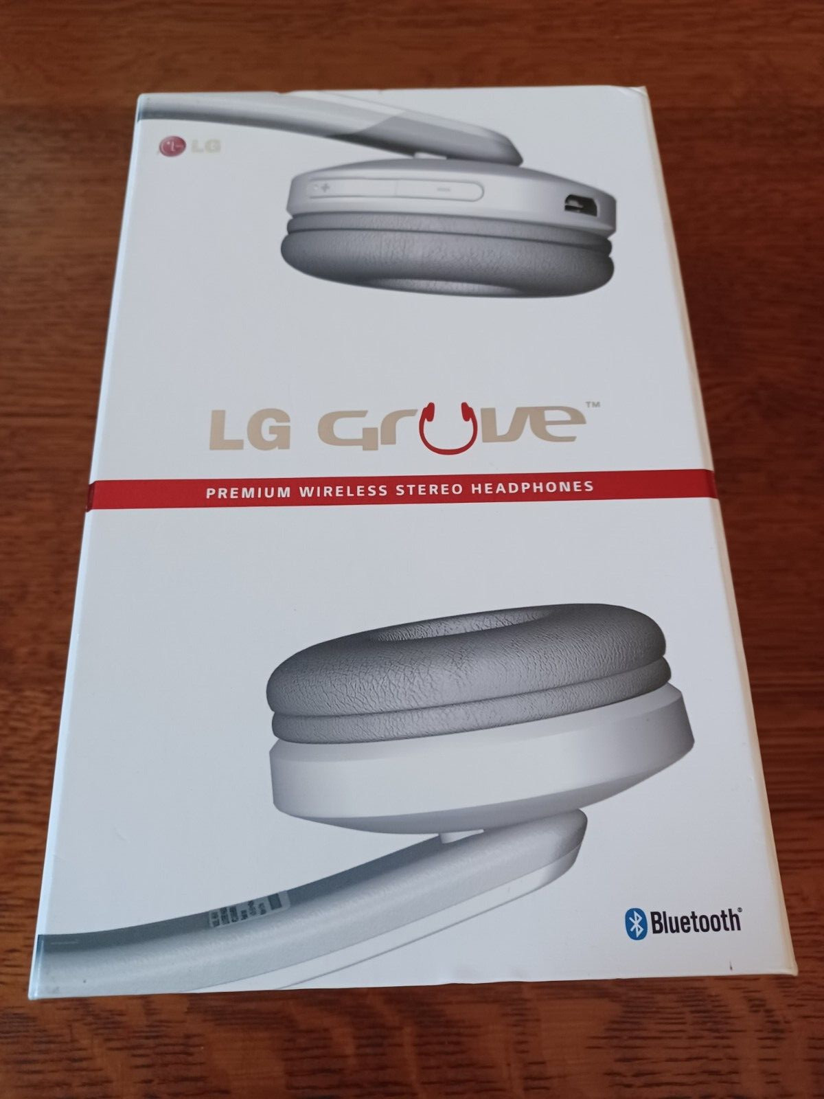 LG Gruve Bluetooth Wireless On-Ear Headphones HBS-600 White Foldable