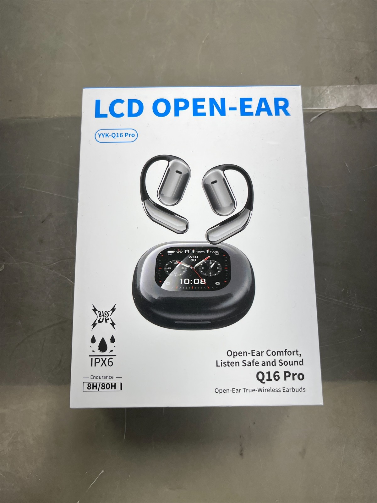 Q16 Pro LCD open-ear wireless earbuds