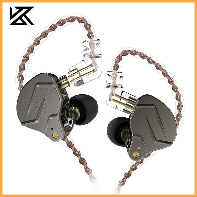 KZ ZSN Pro IEM Hybrid Dual-Driver In-Ear Headphones Detachable Cable HiFi
