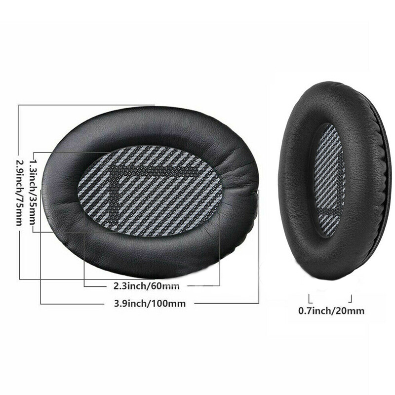 Replacement Ear Pads Cushions for Bose Quiet Comfort 35 QC35 II QC25 QC15 AE2