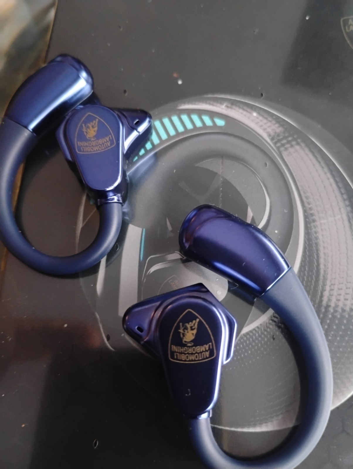 Lamborghini Official Wireless Earbuds | Sport Ear Hook| Vintage|Limited edition