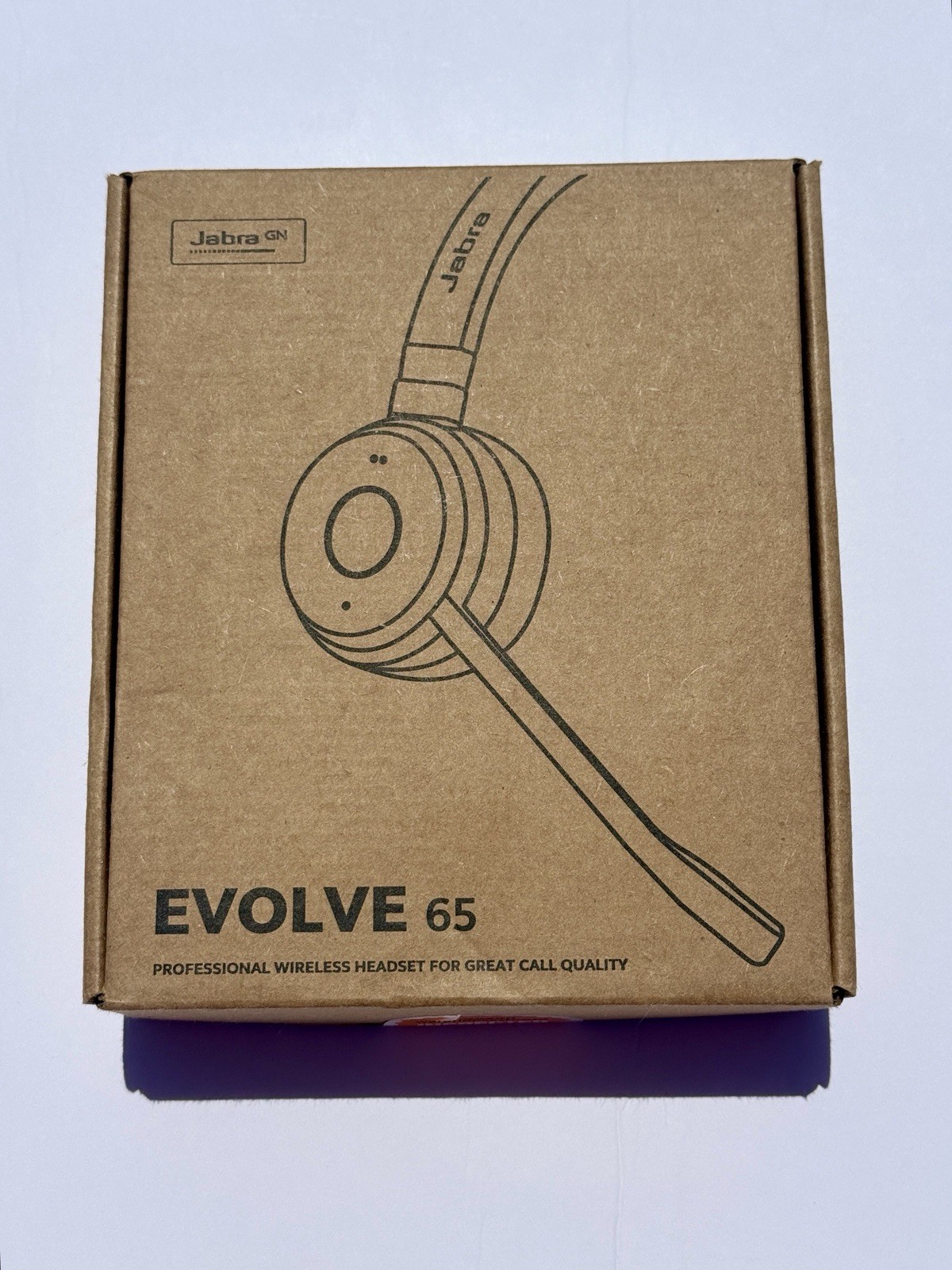 Jabra Evolve 65 TE (Third Edition) Wireless Single-Ear Headphones – Noise-Cancel