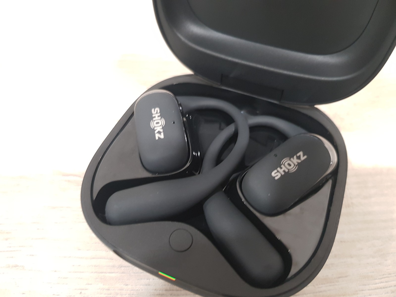 SHOKZ OpenFit 2 True Wireless Open-Ear Earhooks Earbuds Bluetooth – Black