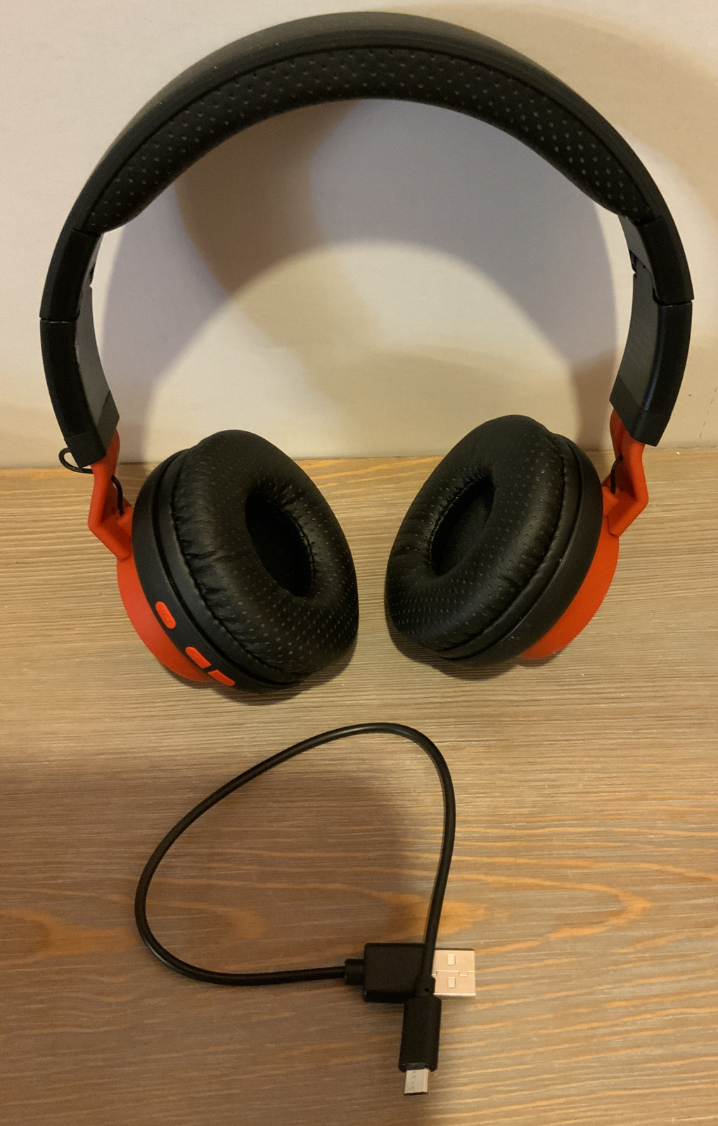 🌍 Hmdx Red Primo Bluetooth,Wireless Headphones,No Jack,No Box ‼️