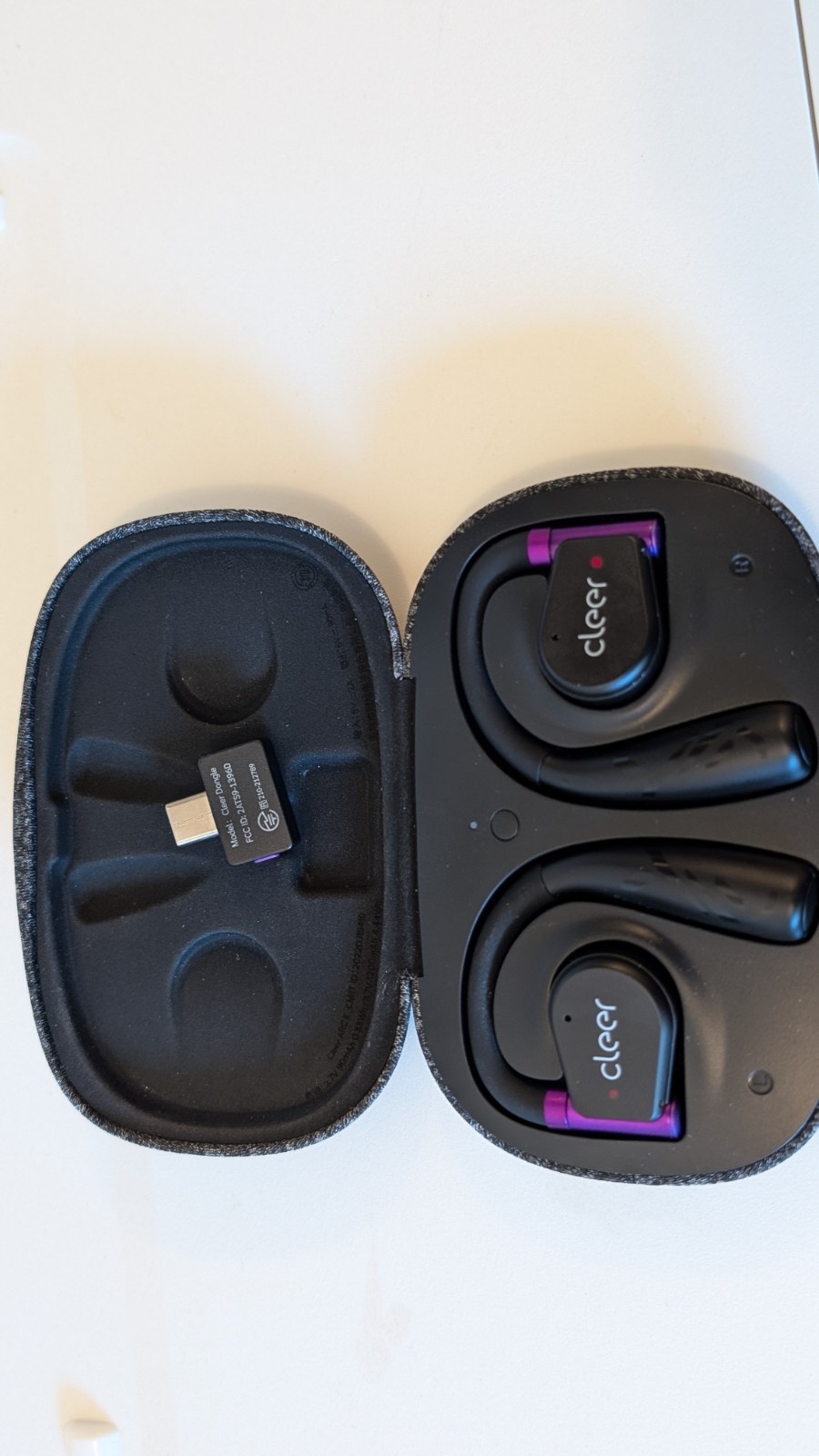 Cleer ARC II Gaming Earbuds – True Wireless Open Ear Headphones, Low Latency