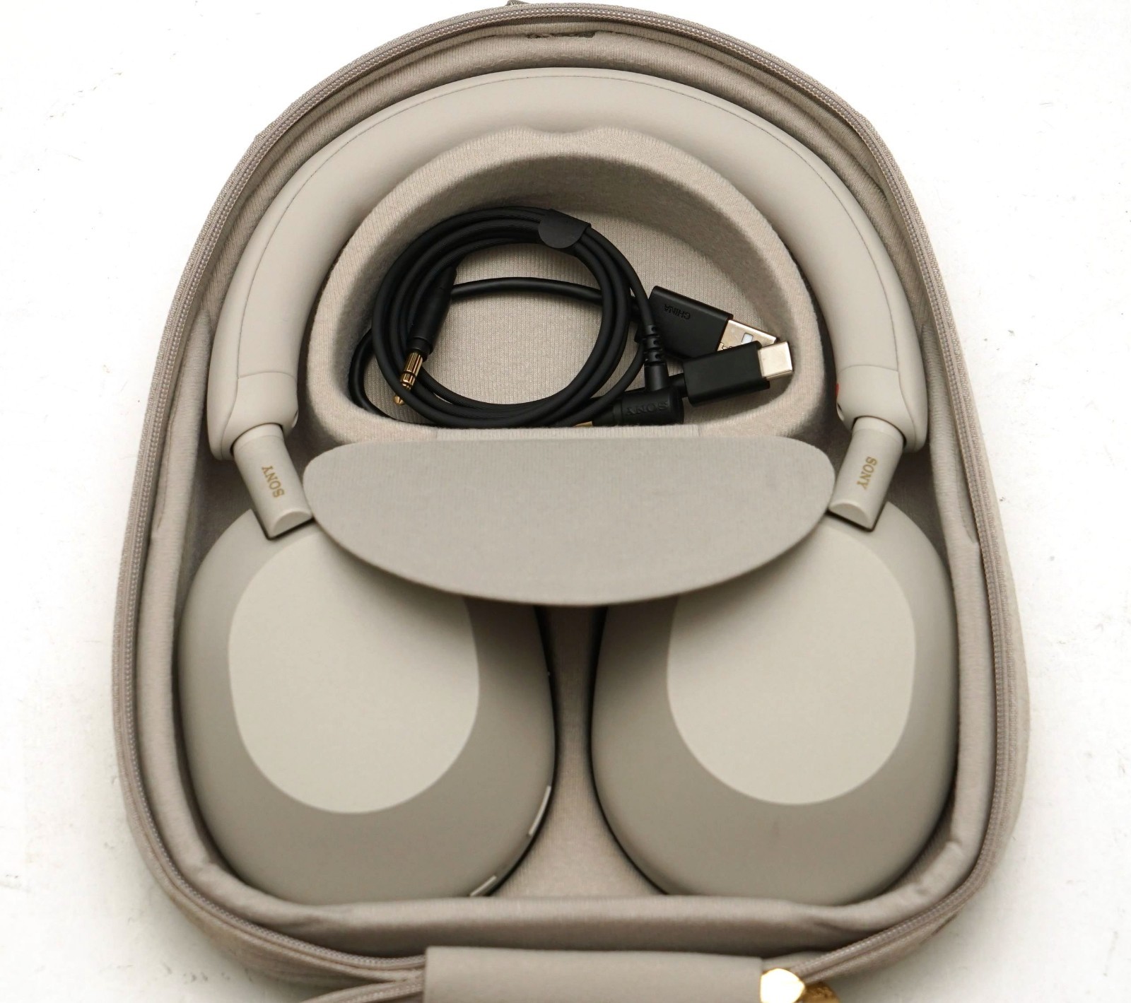 Sony WH-1000XM5/S Wireless Noise Canceling Bluetooth Headphones Beige