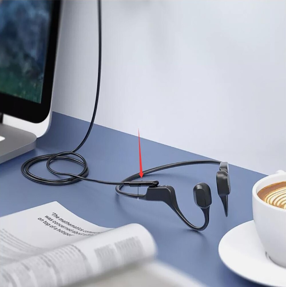 Suitable for Shokz AS800/S803/S810 headphones Type-c Charging Data Cable Adaptor