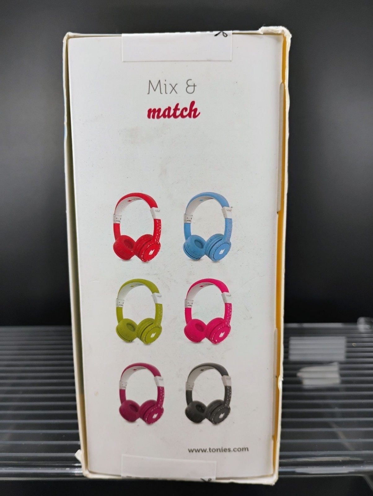 Tonies Kids Headphones Adjustable Safe Volume Control Ages 3+