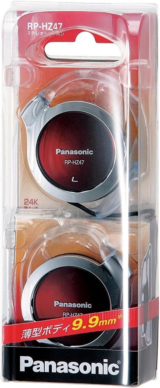 Panasonic Clip-on headphones, RP-HZ47 Thin and lightweight 5 colors From Japan