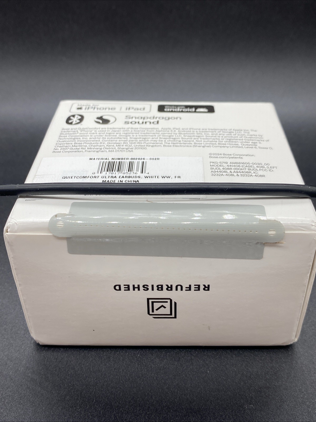 Bose QuietComfort Ultra Earbuds – White Smoke, (8828260020)