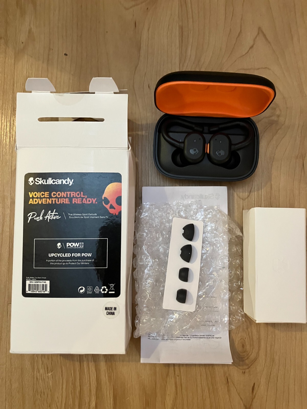 Sckullcandy Push Active In-Ear Wireless Earbuds