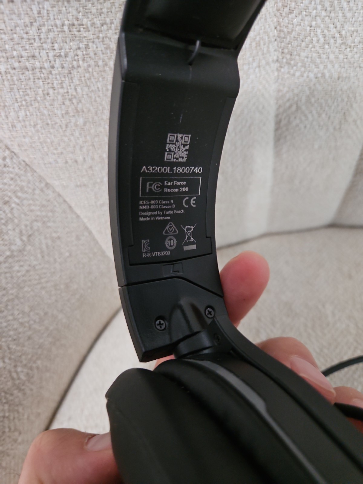 Turtle Beach Recon 200 Gen 2 Wired Gaming Headset Black – Great Condition