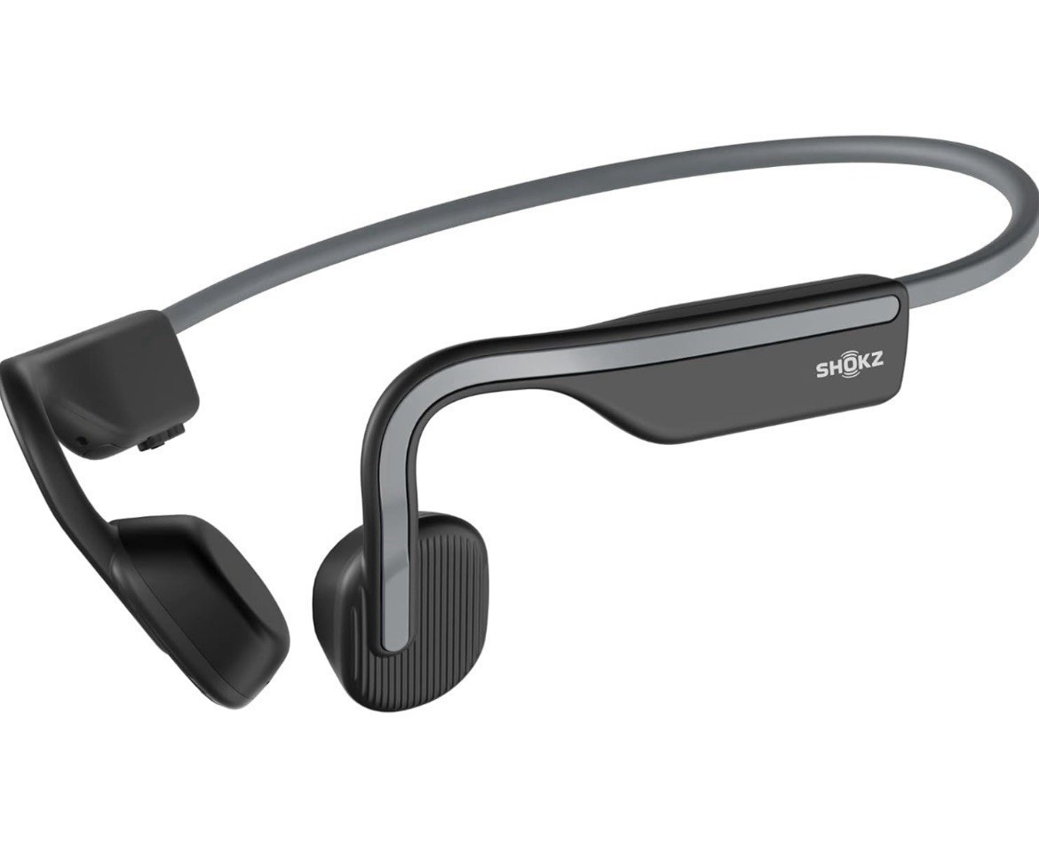 SHOKZ OpenMove Wireless Bone Conduction Bluetooth Headphones – Grey