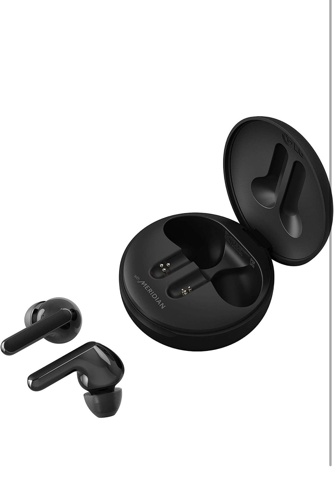 LG HBS-FN4 TONE Free Wireless In-Ear Stereo Earbuds, Black. Good Working Conditi