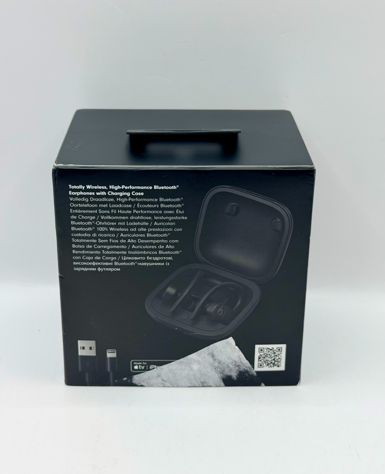 BEATS POWERBEATS Pro Water Resistant & Noise Cancelling Earphones, Black – OB
